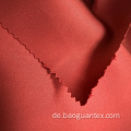 Rote Farbe reines Polyester Textil für Kleidungsstücke